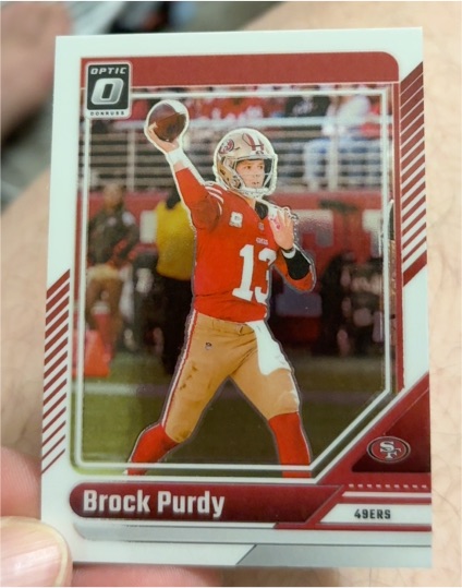 2024 Panini Donruss Optic #170 Brock Purdy — front