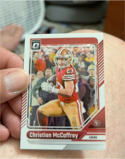 2024 Panini Donruss Optic #171 Christian McCaffrey — front