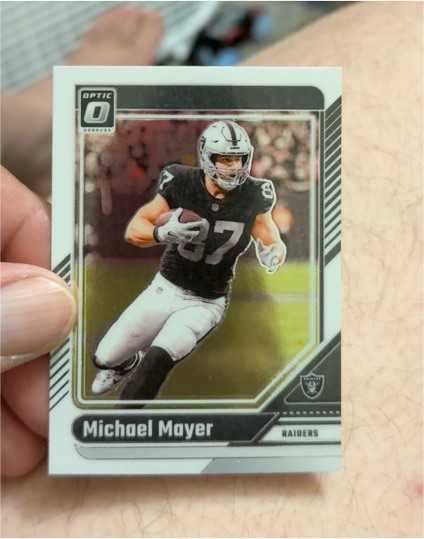 2024 Panini Donruss Optic #103 Michael Mayer — front