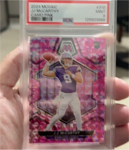2024 Panini Mosaic #310 J.J. McCarthy — front