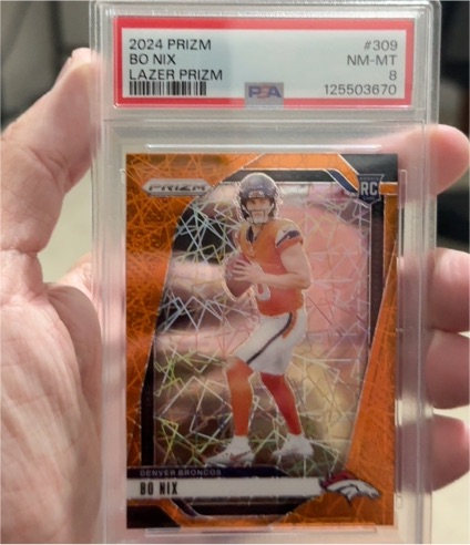 2024 Panini Prizm #309 Bo Nix — front