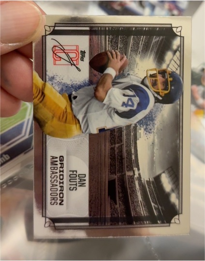 2024 Topps Signature Class #GA-22 Dan Fouts Gridiron Ambassadors — front