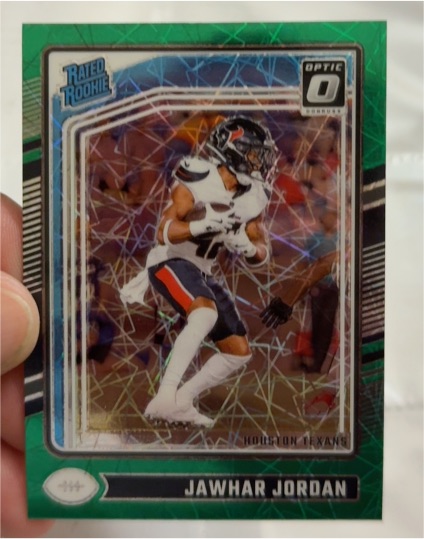 2024 Panini Donruss Optic #247 Jawhar Jordan — front