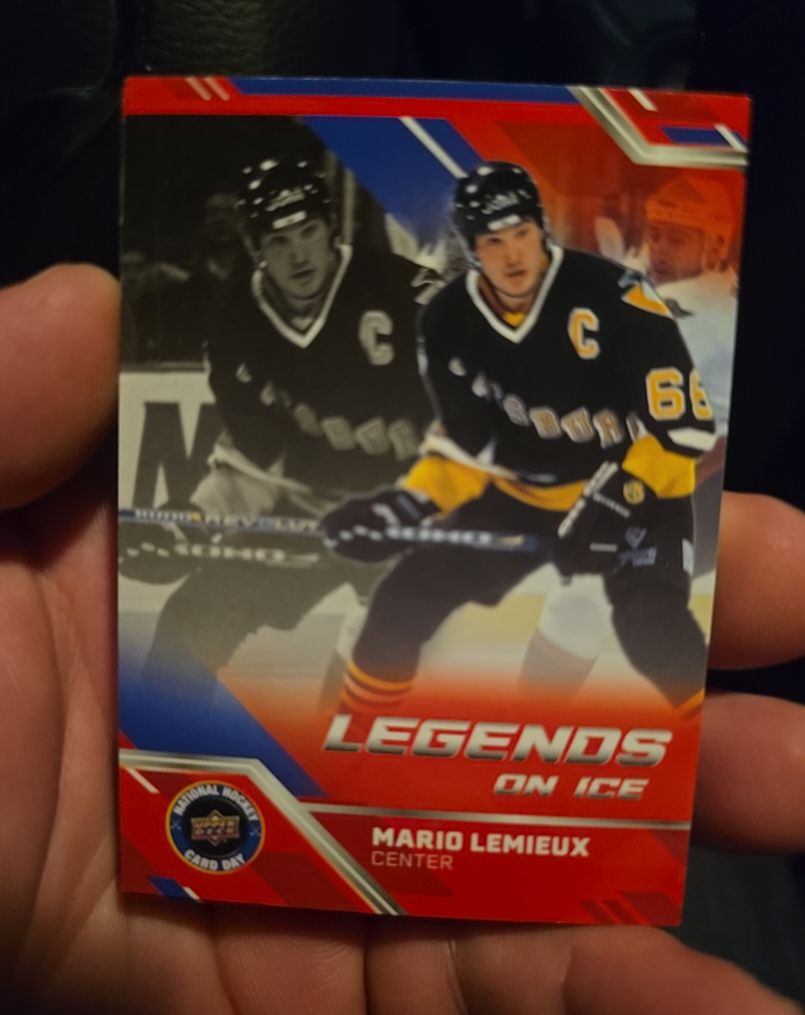 2025 Upper Deck National Hockey Card Day #NHCD-22 Mario Lemieux — front