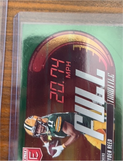 2025 Panini Donruss Elite Full Throttle #23 Jayden Reed — front