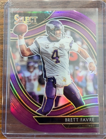 2020 Panini Select #310 Brett Favre — front