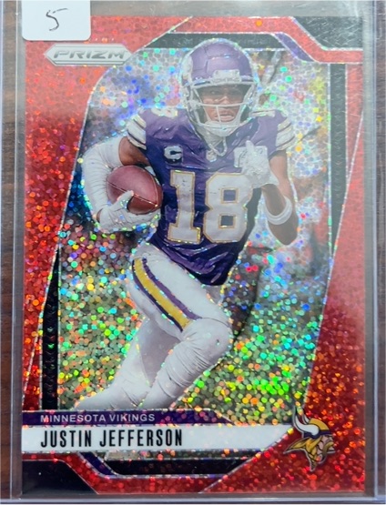 2024 Panini Prizm #187 Justin Jefferson — front