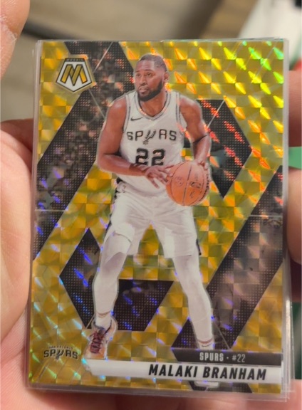 2024-25 Panini Mosaic #95 Malaki Branham — front