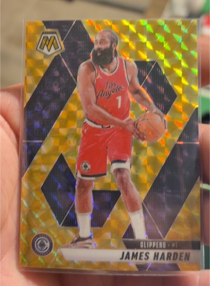 2024-25 Panini Mosaic #42 James Harden — front
