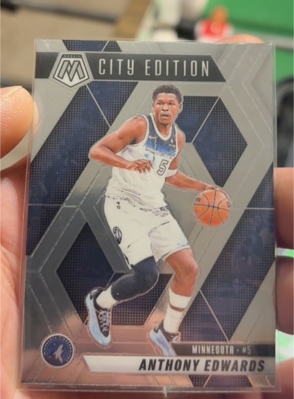 2024-25 Panini Mosaic City Edition #279 Anthony Edwards — front