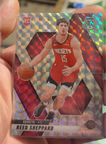 2024-25 Panini Mosaic #249 Reed Sheppard — front