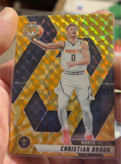 2024-25 Panini Mosaic #141 Christian Braun — front