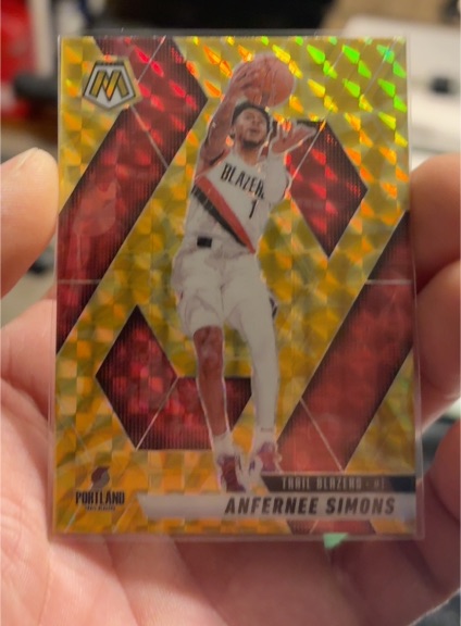 2024-25 Panini Mosaic #39 Anfernee Simons — front