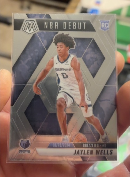 2024-25 Panini Mosaic NBA Debut #260 Jaylen Wells — front