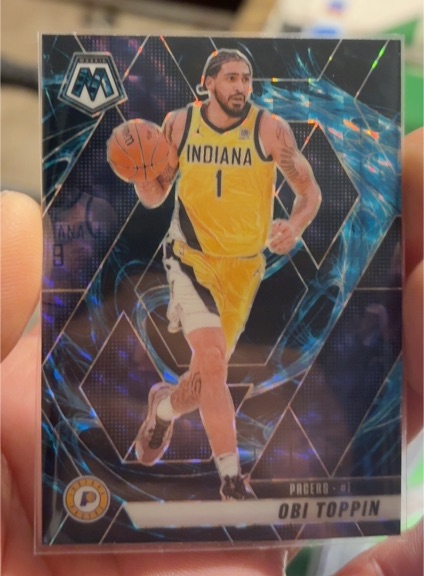 2024-25 Panini Mosaic #4 Obi Toppin — front