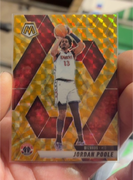 2024-25 Panini Mosaic #197 Jordan Poole — front
