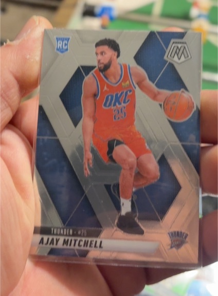 2024-25 Panini Mosaic #204 Ajay Mitchell — front