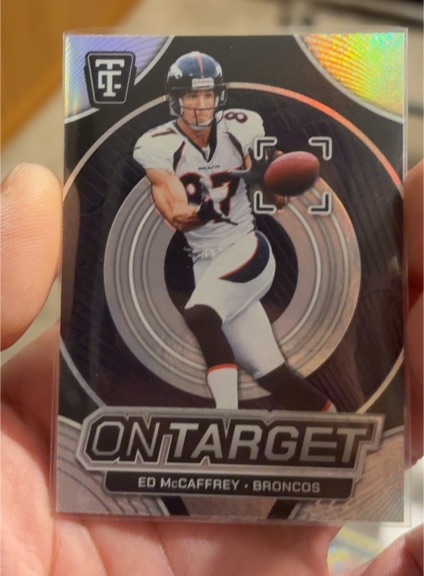 2024 Panini Totally Certified #24 Ed McCaffrey On Target — front