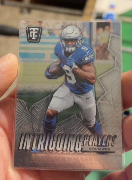 2024 Panini Totally Certified #13 Kenneth Walker III Intriguing Players — front