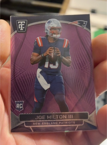 2024 Panini Totally Certified #144 Joe Milton III — front