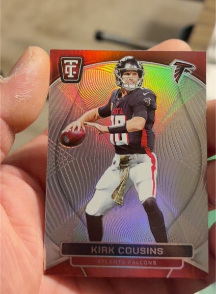 2024 Panini Totally Certified #4 Kirk Cousins — front