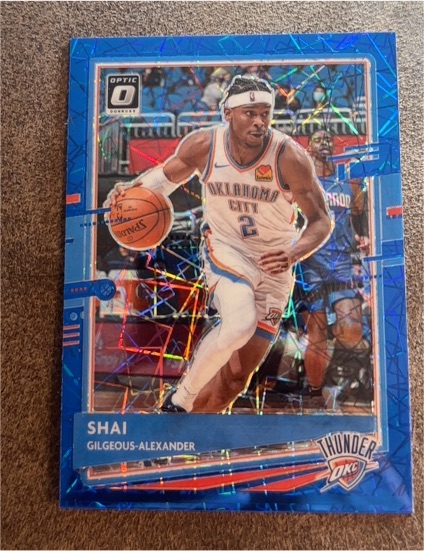 2020-21 Panini Donruss Optic #143 Shai Gilgeous-Alexander — front