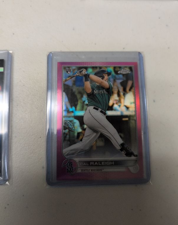 2022 Topps Chrome #277 Cal Raleigh — front