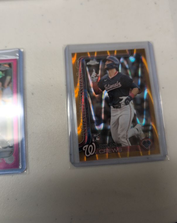 2025 Topps Chrome #146 Dylan Crews — front