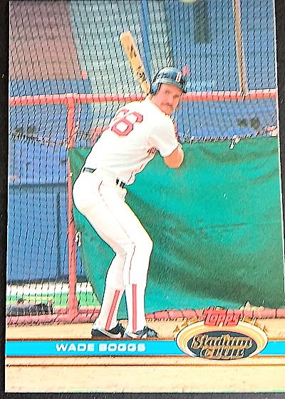 1991 Topps Stadium Club #170 Wade Boggs — front