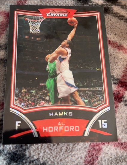 2008 Bowman Chrome #15 Al Horford — front
