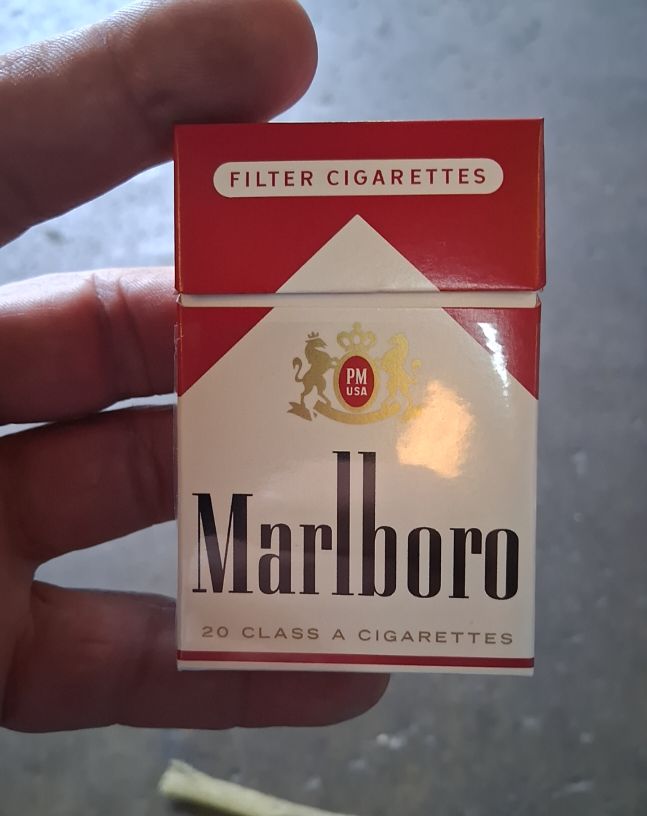 Vintage 1996 Marlboro Red Advertising Match Box — front