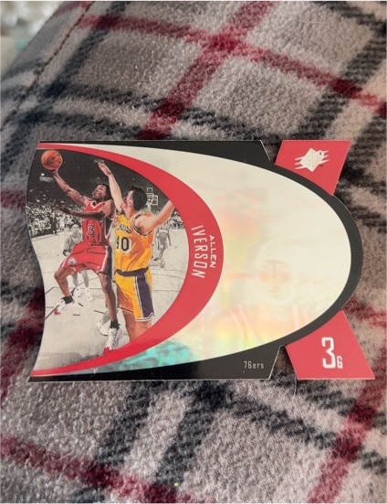 1997 Upper Deck SPx #SPX35 Allen Iverson — front