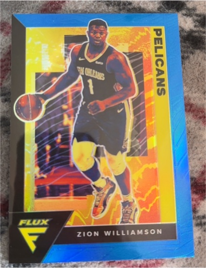 2020-21 Panini Flux #109 Zion Williamson — front
