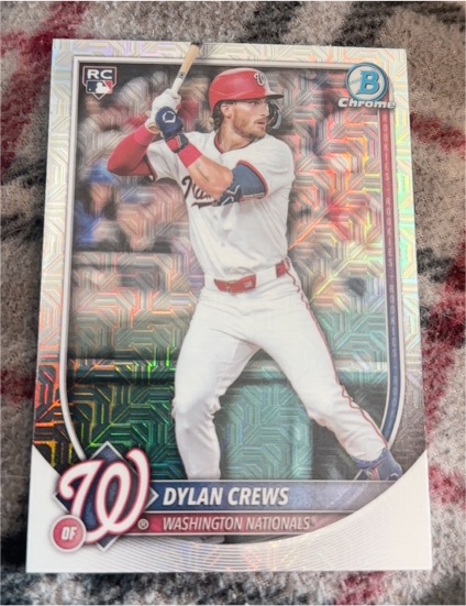 2025 Bowman Chrome #42 Dylan Crews — front