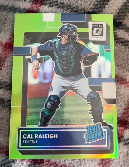 2022 Panini Donruss Optic #39 Cal Raleigh — front
