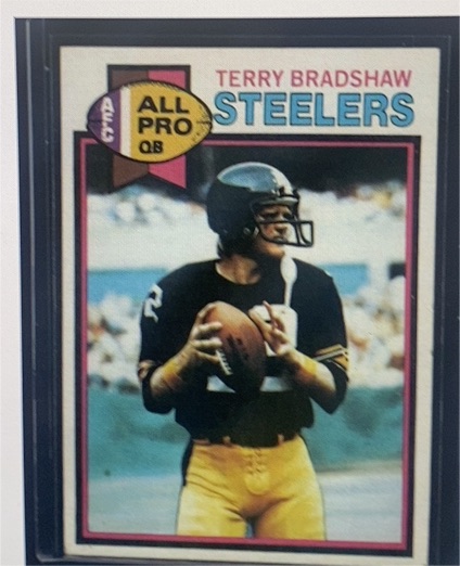 1979 Topps #500 Terry Bradshaw — front