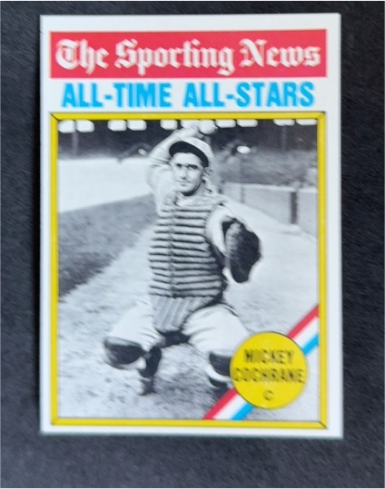 1976 Topps #348 Mickey Cochrane — front