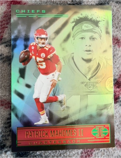 2021 Panini Illusions #24 Patrick Mahomes II — front