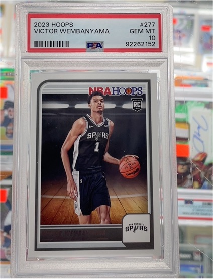 2023 Panini NBA Hoops #277 Victor Wembanyama — front