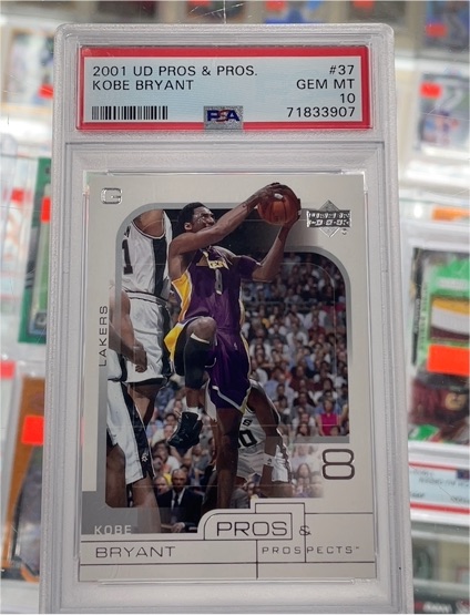2001 Upper Deck Pros & Prospects #37 Kobe Bryant — front