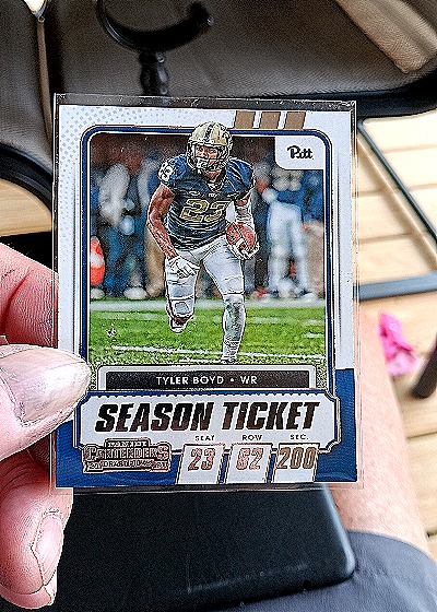 2021 Panini Contenders Draft Picks #91 Tyler Boyd — front