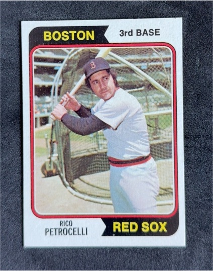 1974 Topps #609 Rico Petrocelli — front