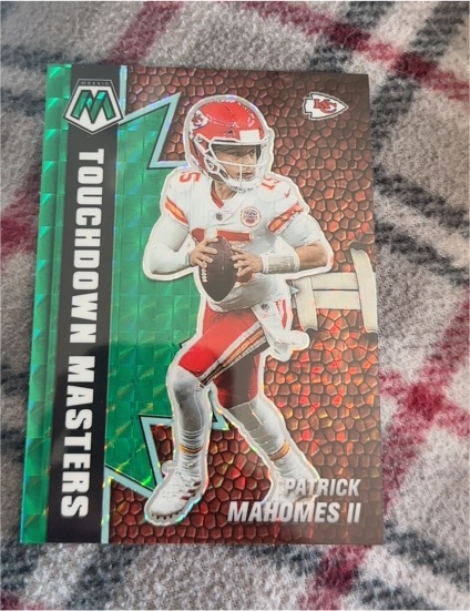 2021 Panini Mosaic Touchdown Masters #TM-14 Patrick Mahomes II — front