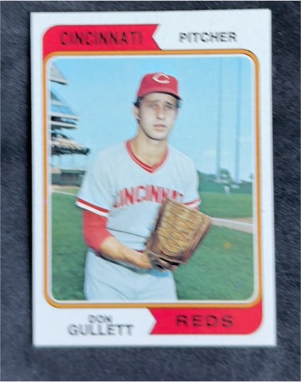1974 Topps #385 Don Gullett — front