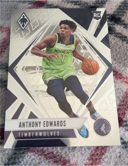 2020-21 Panini Chronicles Phoenix #580 Anthony Edwards RC — front