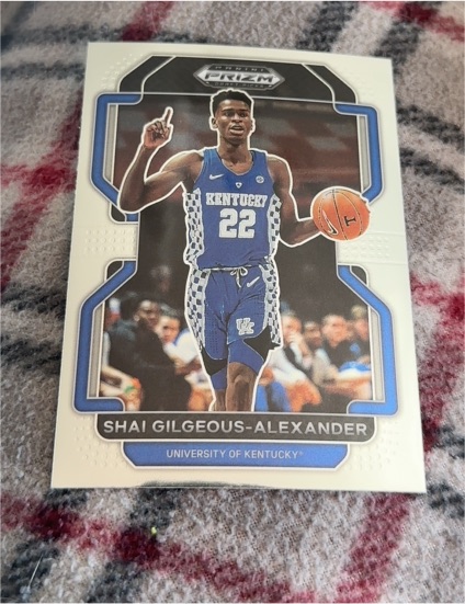 2022-23 Panini Prizm Draft Picks #43 Shai Gilgeous-Alexander — front