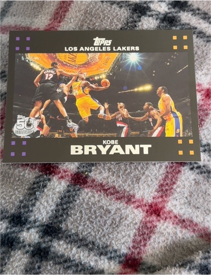 2007-08 Topps 50th Anniversary #24 Kobe Bryant — front