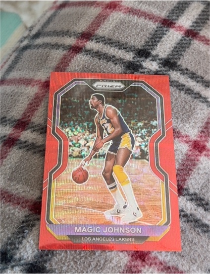 2020-21 Panini Prizm #219 Magic Johnson — front
