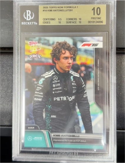 2025 Topps Now Formula 1 #14 Kimi Antonelli — front