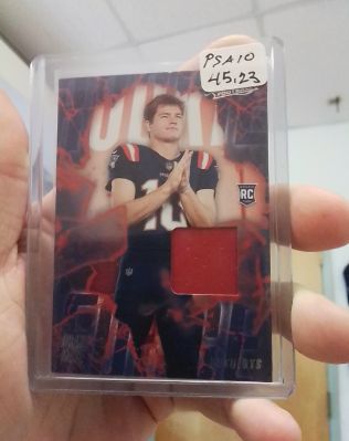 2024 Panini Absolute Rookie Force #RF-DME Drake Maye — front